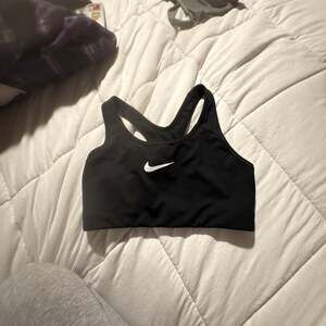 Nike Pro Swoosh Sports Bra - Black, Size M